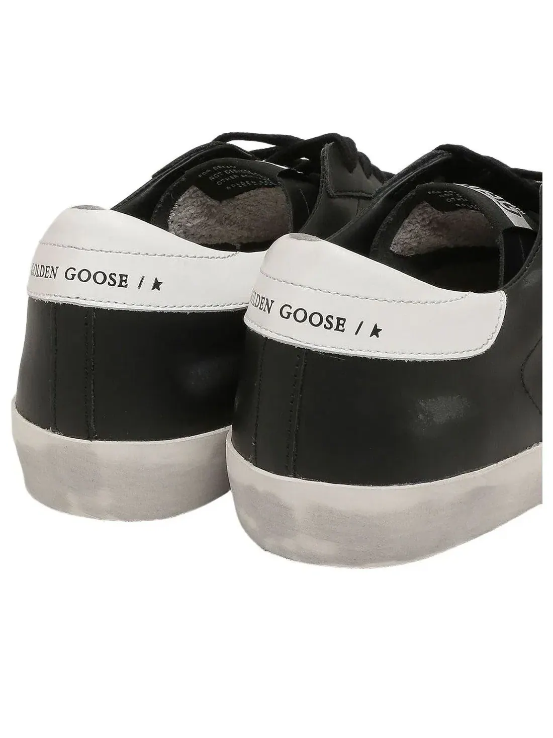 Кроссовки Golden Goose Super-Star 'Black White' GMF00101-F000321-80203 — изображение 4 из 6, черный