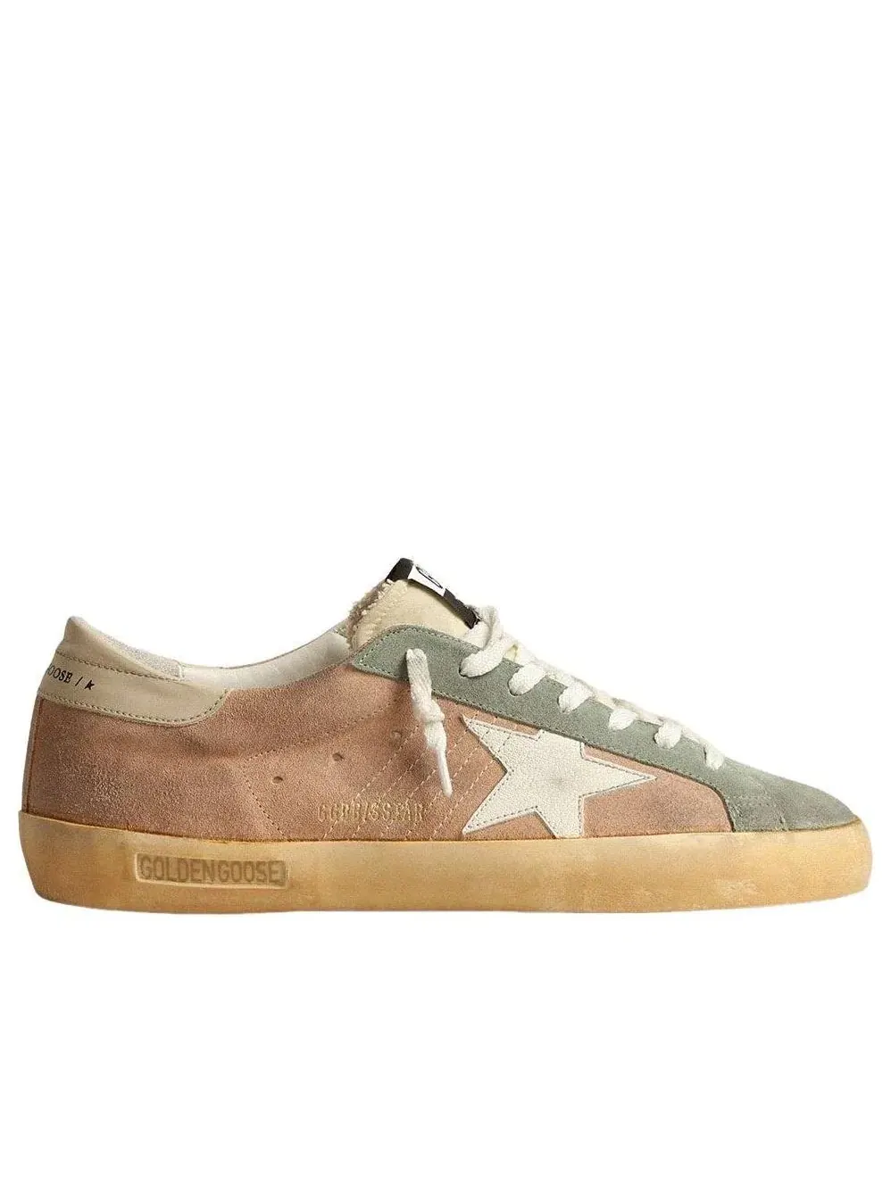 Кроссовки Golden Goose Super-Star 'Brown Green White' GMF00101-F004028-82123 — изображение 2 из 5, мульти