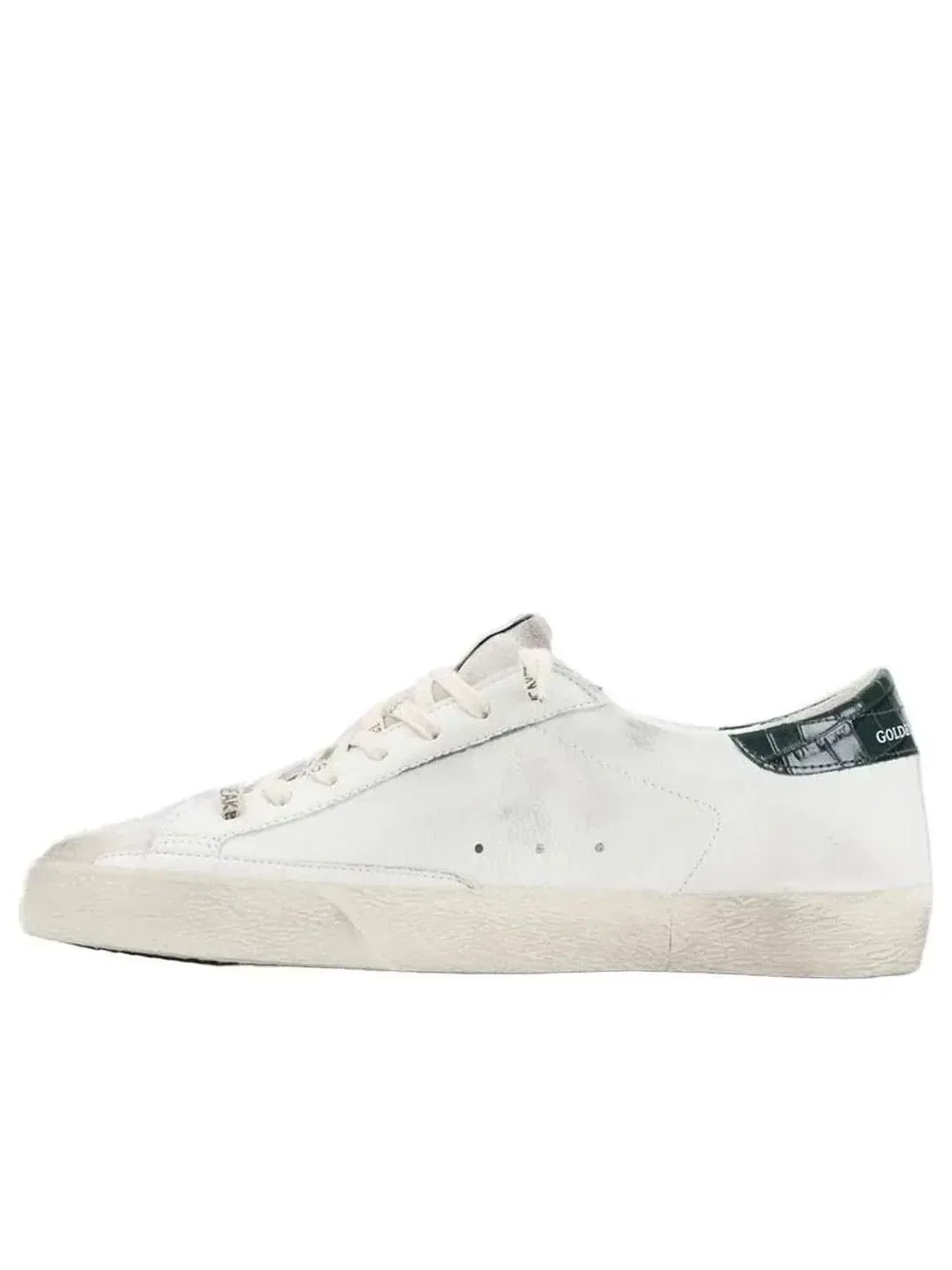 Кроссовки Golden Goose Super-Star 'White Green' GMF00101-F008113-10502 — изображение 1 из 5, белый