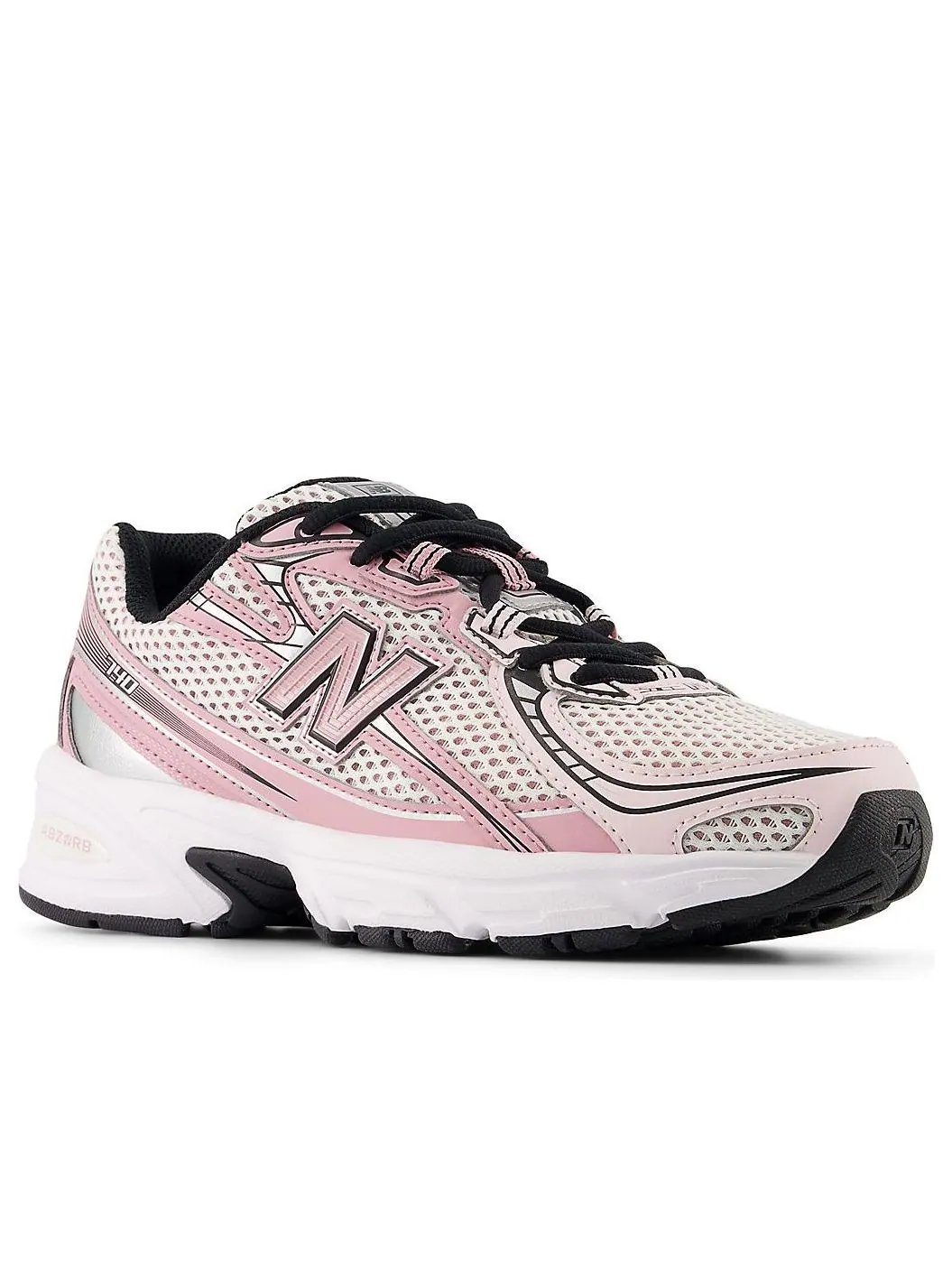 (GS) New Balance 740v2 'Washed Burgundy Pink Taffy' — изображение 4 из 5, бордовый/розовый/черный