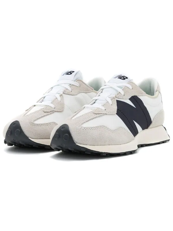 Кроссовки 327 New Balance — изображение 2 из 4, кремовый/белый