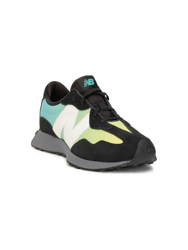 Кроссовки 327 New Balance — изображение 2 из 4, черный/зеленый