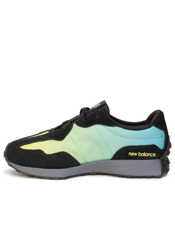 Кроссовки 327 New Balance — изображение 3 из 4, черный/зеленый