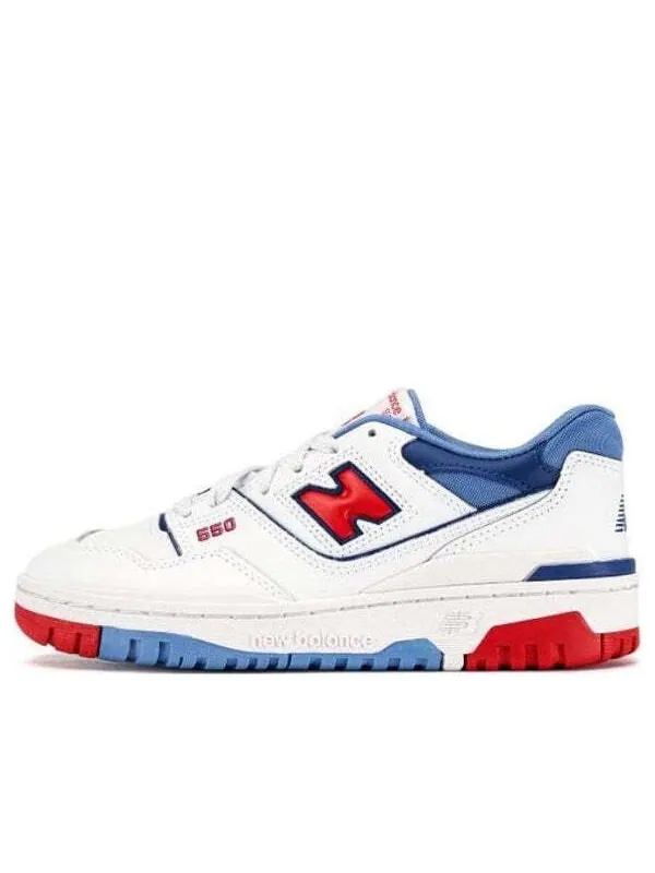 Кроссовки 550 New Balance — изображение 1 из 4, белый/красный/синий
