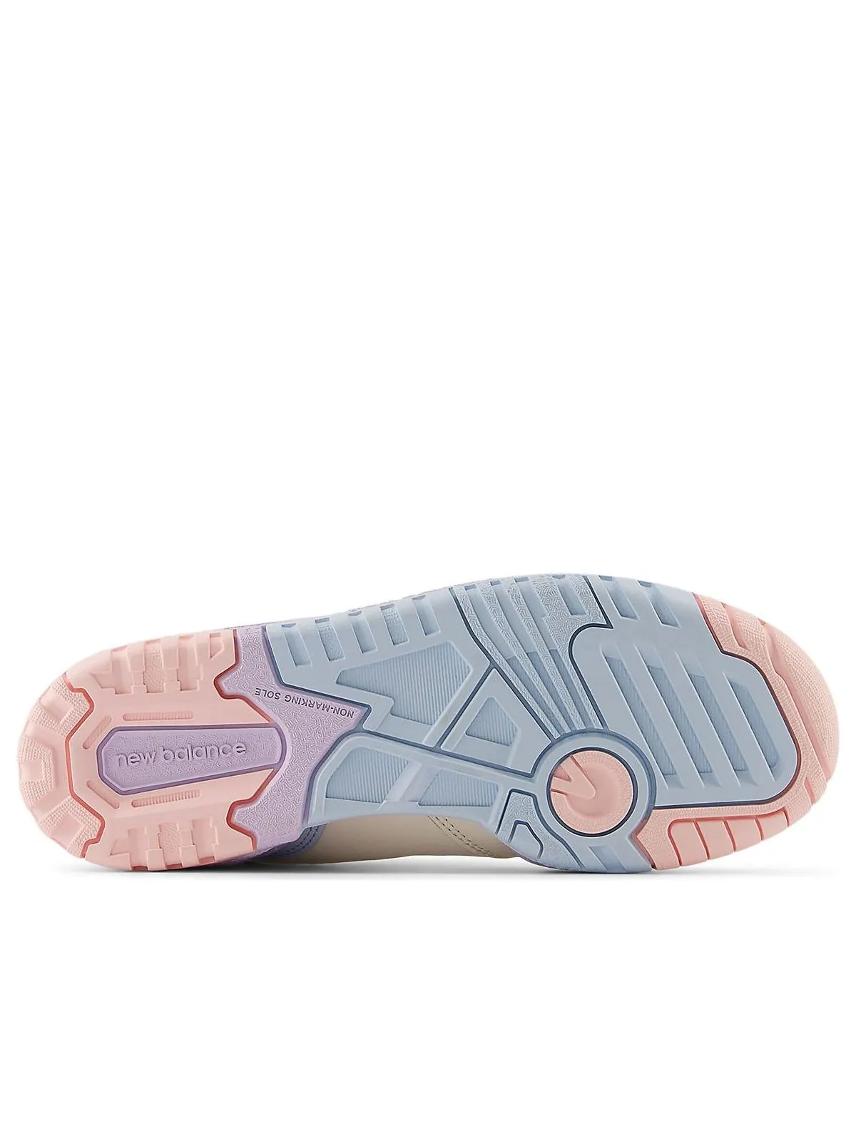 (GS) Детские кроссовки New Balance 550 'Shell Pink Permafrost' — изображение 5 из 5, розовый