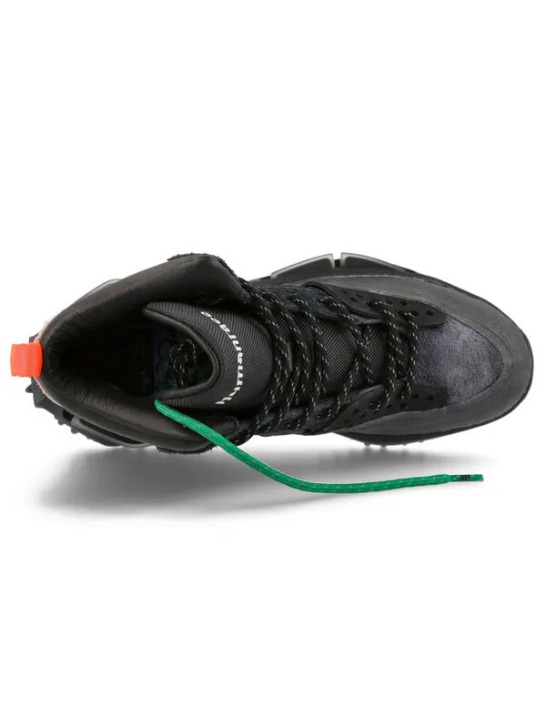 Кроссовки x pharrell hu nmd_s1 ryat 'core black' Adidas — изображение 4 из 4, черный/темный серый