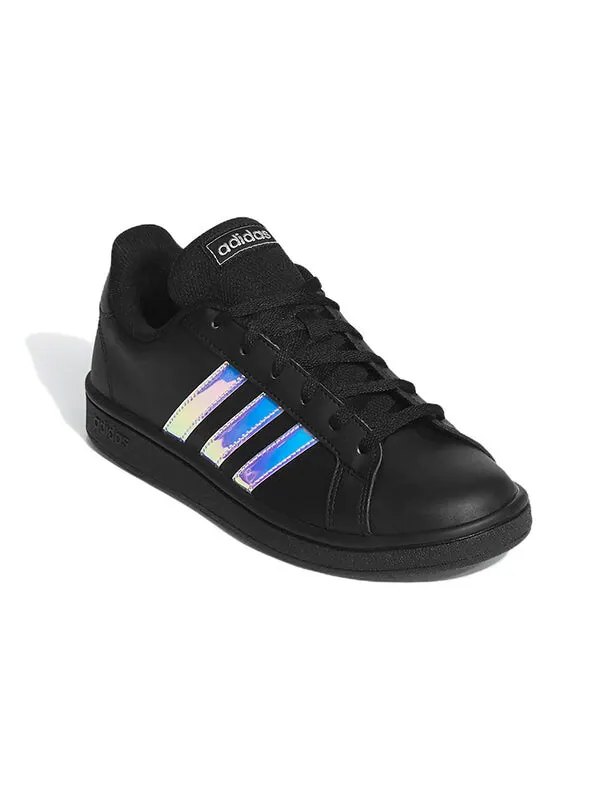 Кроссовки grand court base shoes Adidas — изображение 3 из 4, черный//белый
