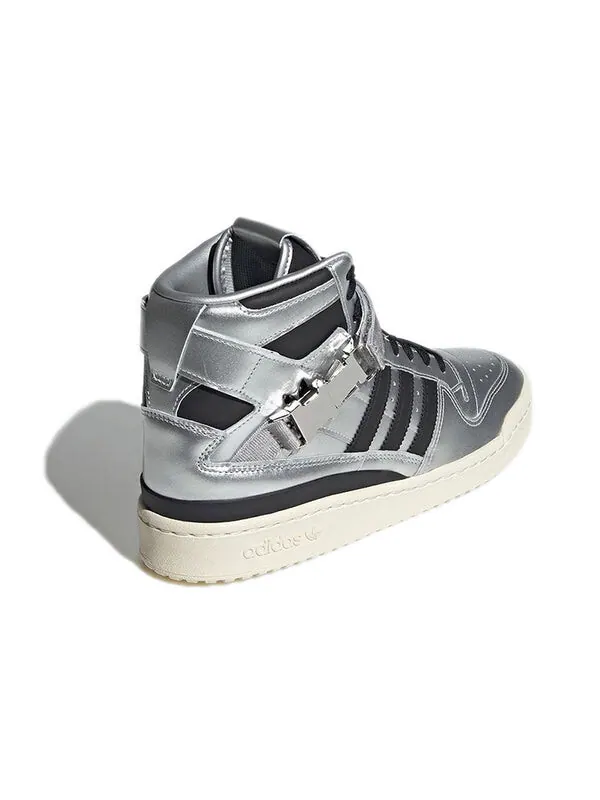 Кроссовки atmos x forum 84 высокие Adidas — изображение 4 из 4, серебряный