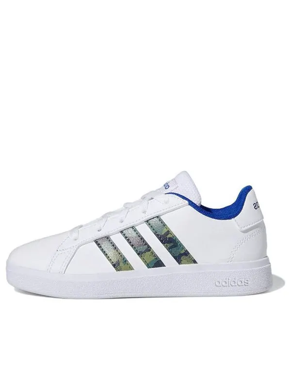Кроссовки neo grand court base 2.0 Adidas — изображение 1 из 4, белый/зеленый/синий