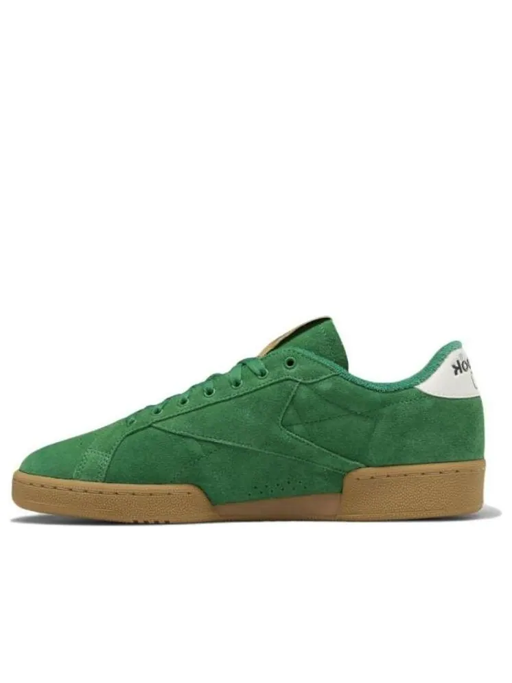 Кеды Reebok Club C Grounds — изображение 1 из 5, зеленый