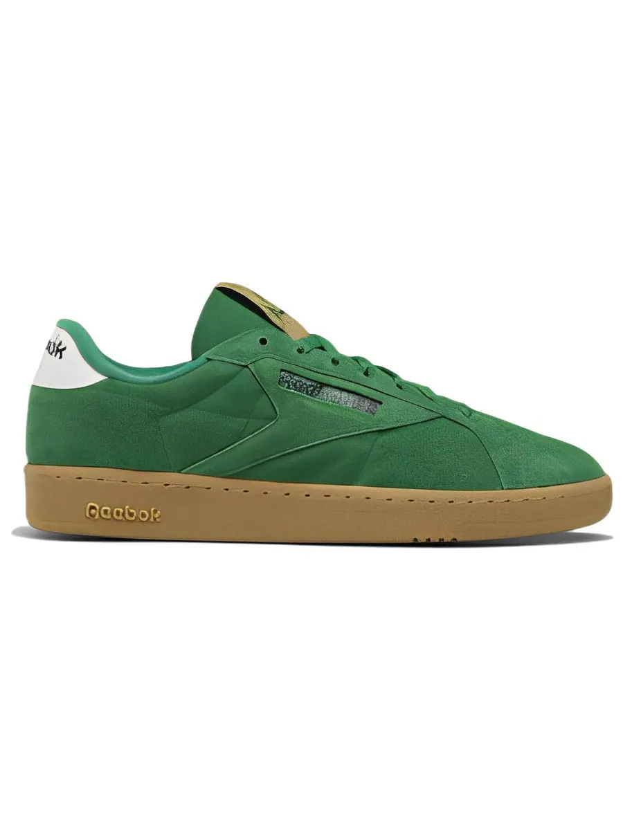 Кеды Reebok Club C Grounds — изображение 2 из 5, зеленый