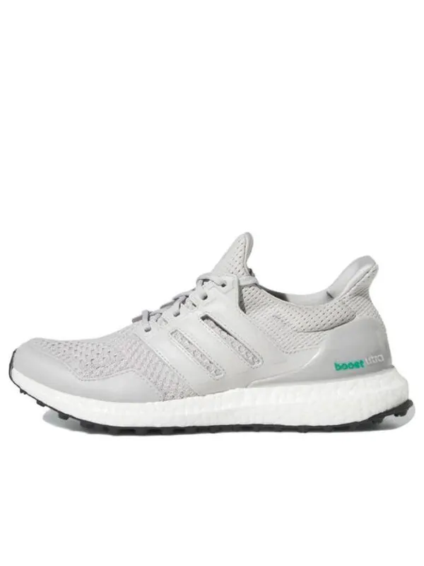 Кроссовки Adidas UltraBoost 1.0 Spikeless Golf Shoes 'Grey Court Green' — изображение 1 из 4, серый/серый/зеленый