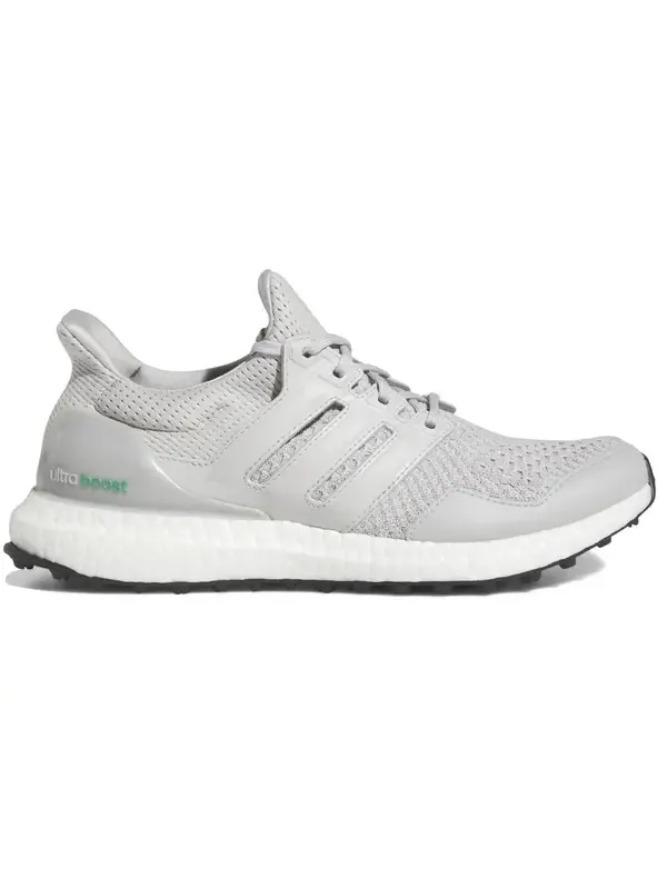 Кроссовки Adidas UltraBoost 1.0 Spikeless Golf Shoes 'Grey Court Green' — изображение 2 из 4, серый/серый/зеленый