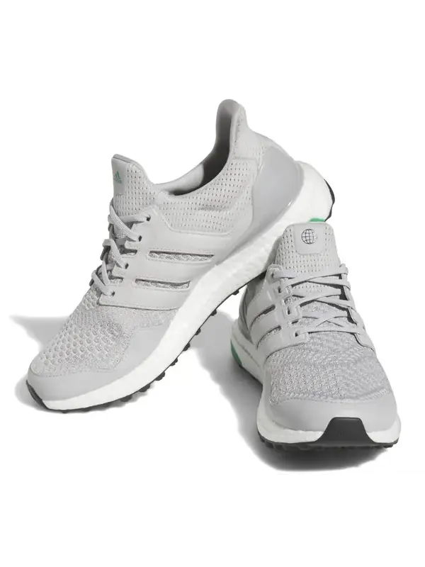 Кроссовки Adidas UltraBoost 1.0 Spikeless Golf Shoes 'Grey Court Green' — изображение 3 из 4, серый/серый/зеленый