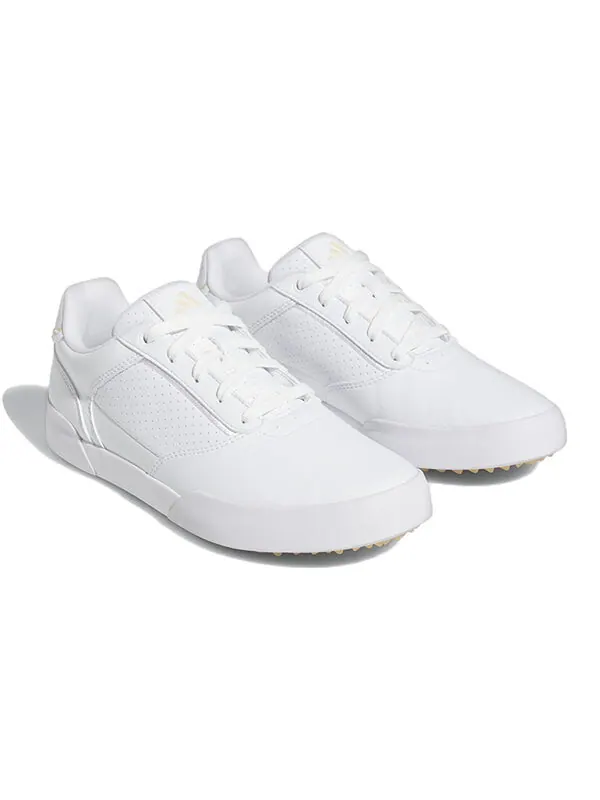 Кроссовки (WMNS) Adidas Retrocross Spikeless Golf Shoes 'Cloud White' — изображение 3 из 4, белый