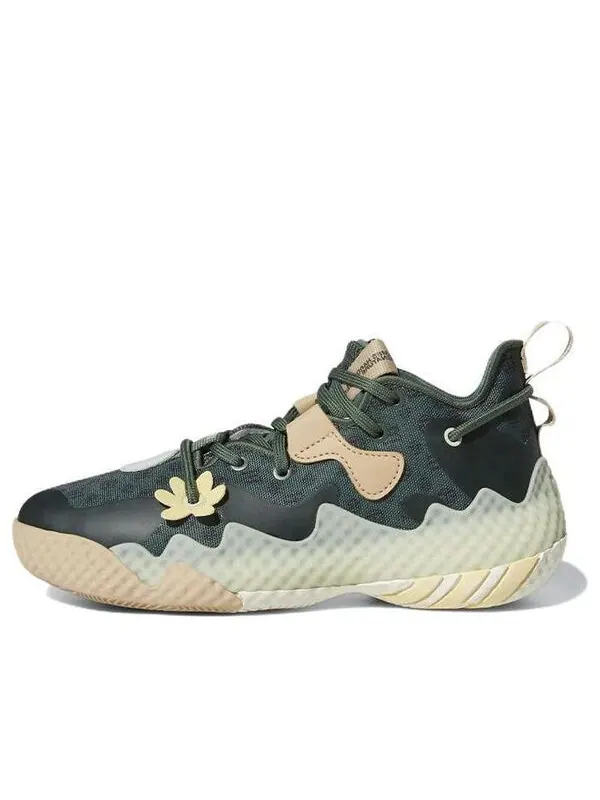 Кроссовки Harden Vol. 6 Adidas — изображение 1 из 1, зеленый/желтый/зеленый