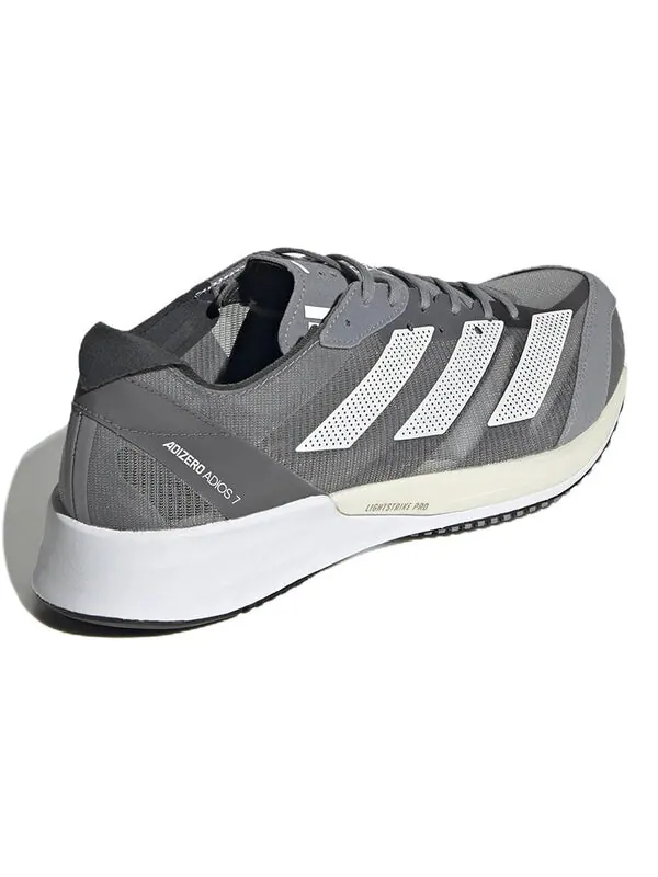 Кроссовки adizero adios 7 Adidas — изображение 4 из 4, серый/белый