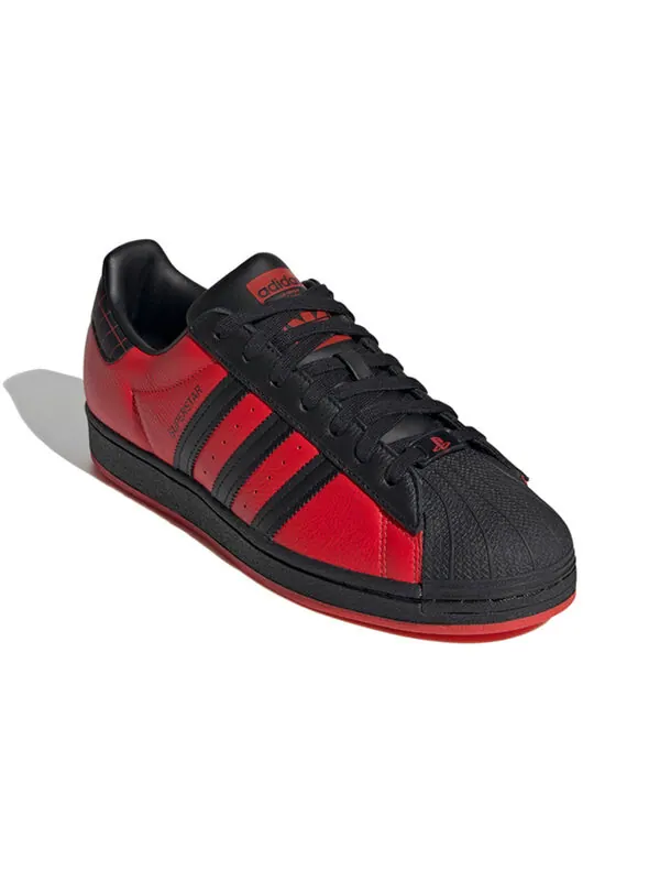 Кроссовки marvel x playstation x superstar Adidas — изображение 3 из 4, красный
