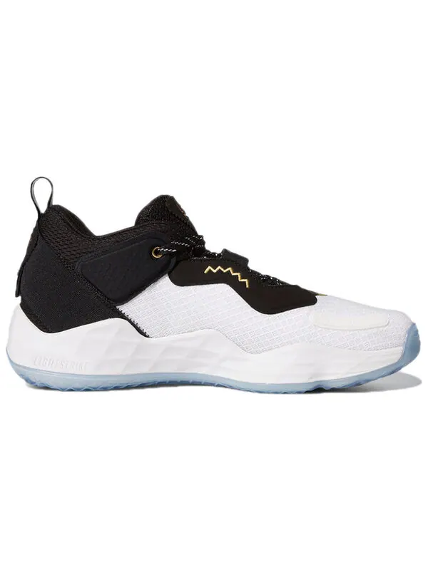 Кроссовки don выпуск #3 gca Adidas — изображение 2 из 4, черный/белый