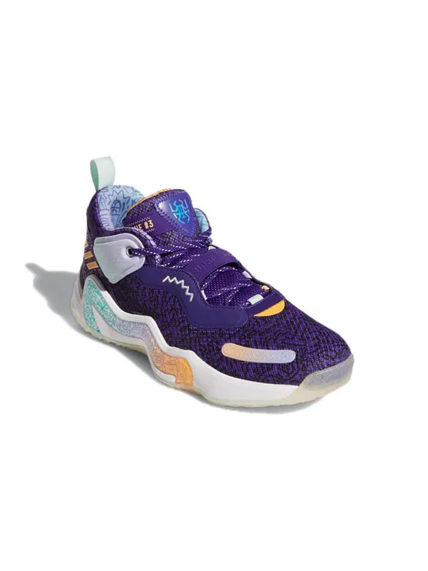 Кроссовки don issue 3 gca Adidas — изображение 3 из 4, фиолетовый
