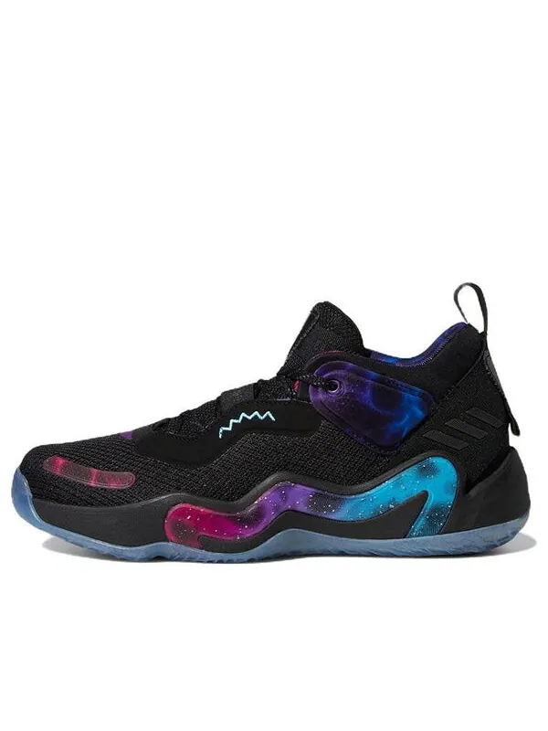 Кроссовки don выпуск #3 gca Adidas — изображение 1 из 4, черный/фиолетовый