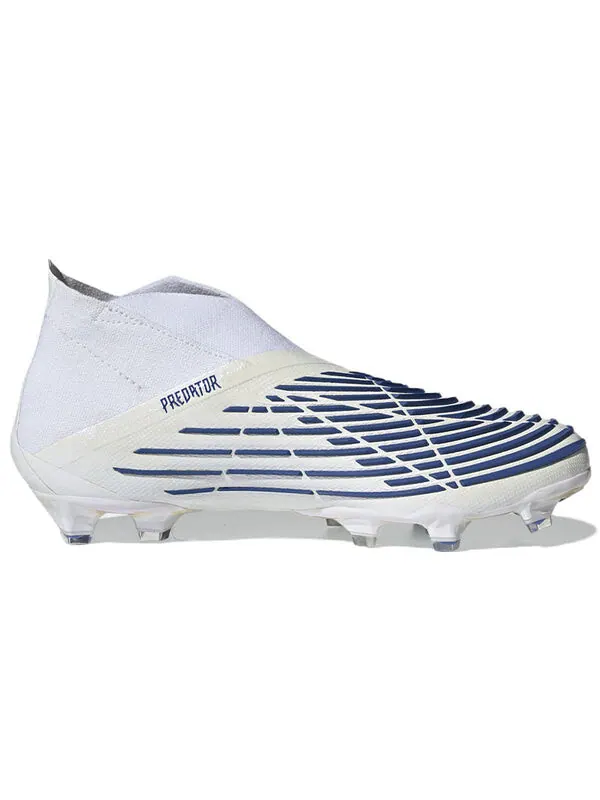 Кроссовки Predator Edge FG Adidas — изображение 2 из 4, белый/синий
