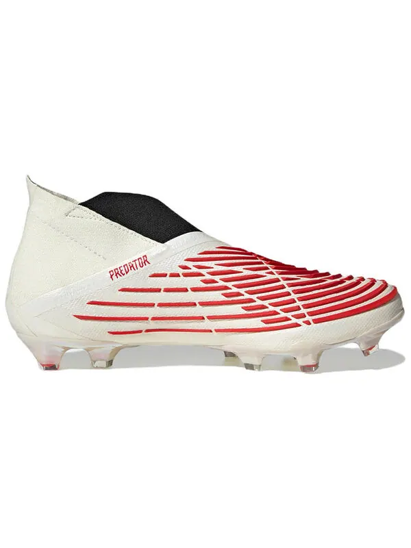 Кроссовки Predator Edge FG Adidas — изображение 2 из 4, белый/красный/золотистый