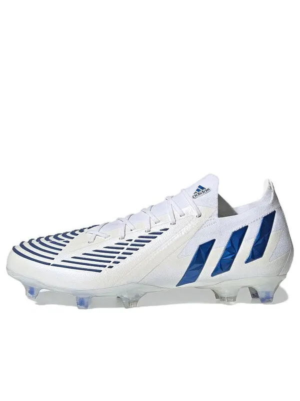 Кроссовки Predator Edge.1 Low FG Adidas — изображение 1 из 4, белый/-синий