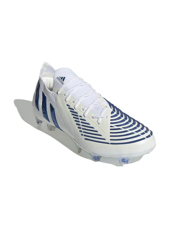 Кроссовки Predator Edge.1 Low FG Adidas — изображение 3 из 4, белый/-синий