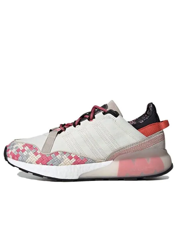 Кроссовки оригинал zx 2k boost pure Adidas — изображение 1 из 4, серый/красный