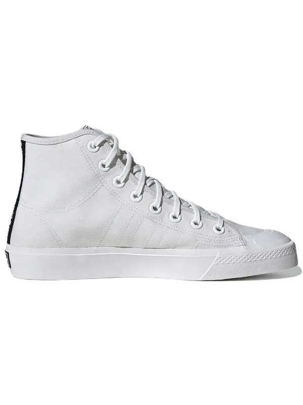 Кроссовки оригиналы nizza hi Adidas — изображение 2 из 4, белый