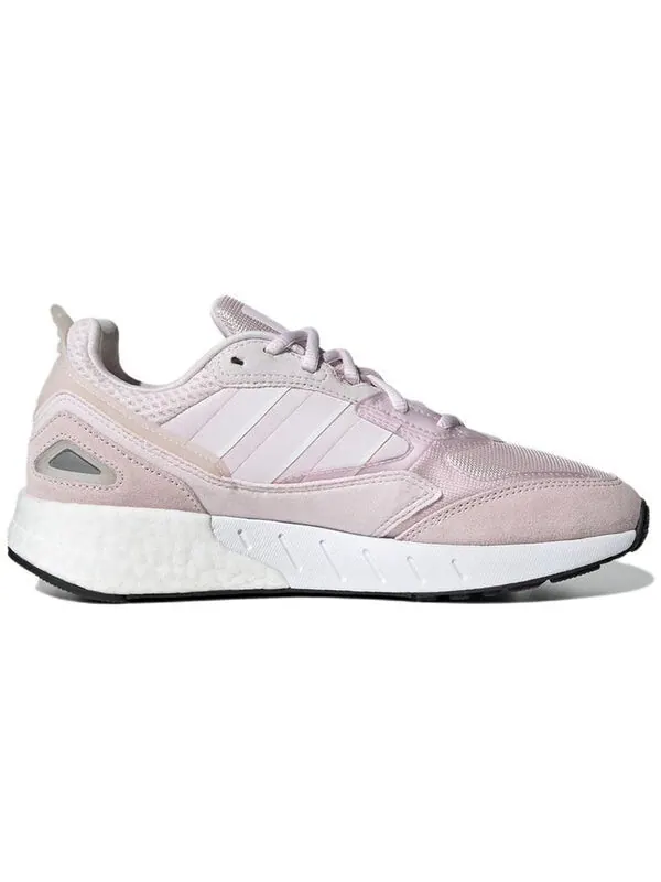 Кроссовки оригинал zx 1k boost 2.0 Adidas — изображение 2 из 4, розовый/белый/черный