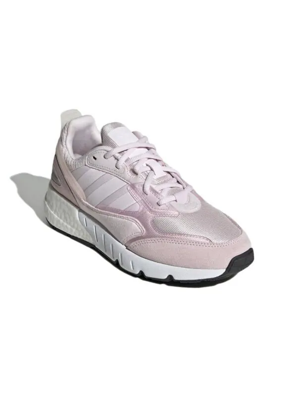 Кроссовки оригинал zx 1k boost 2.0 Adidas — изображение 3 из 4, розовый/белый/черный