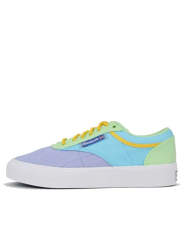 Кроссовки club c coast sneakers blue/purple/yellow Reebok — изображение 1 из 4, синий/фиолетовый/желтый