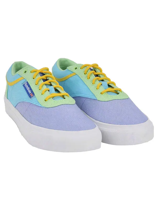 Кроссовки club c coast sneakers blue/purple/yellow Reebok — изображение 3 из 4, синий/фиолетовый/желтый