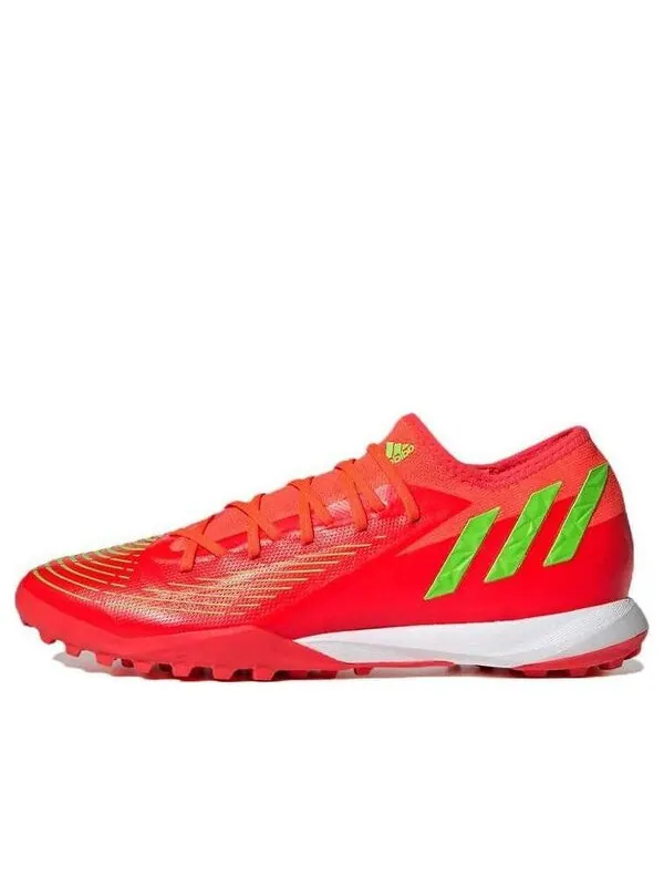 Кроссовки Predator Edge.3 tf Adidas — изображение 1 из 4, оранжевый/зеленый