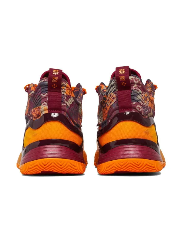 Кроссовки d rose son of chi sneakers 'cloud white bold orange' Adidas — изображение 4 из 4, бордовый/белый/оранжевый