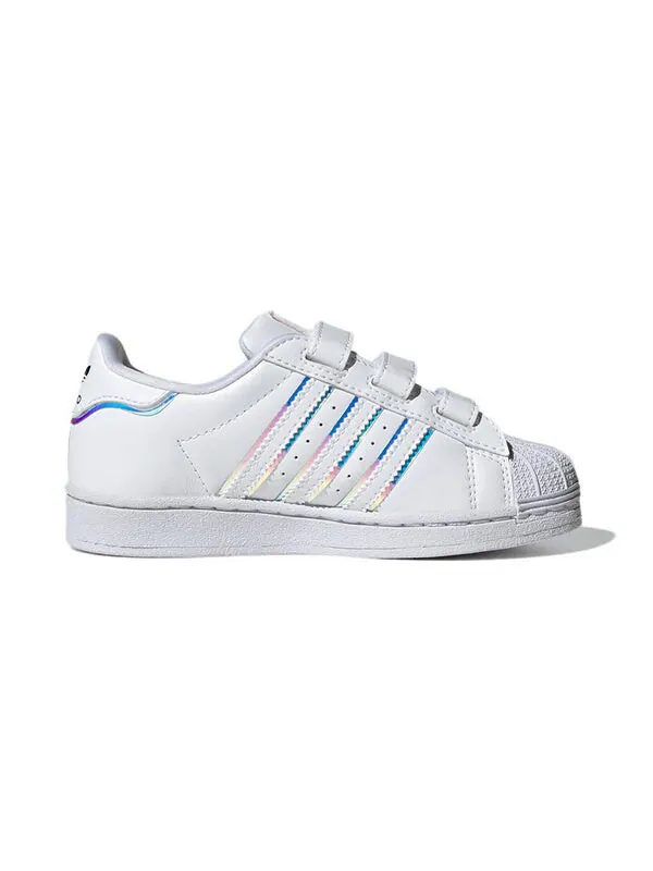 Кроссовки суперзвезда обувь Adidas — изображение 2 из 4, белый/белый/черный