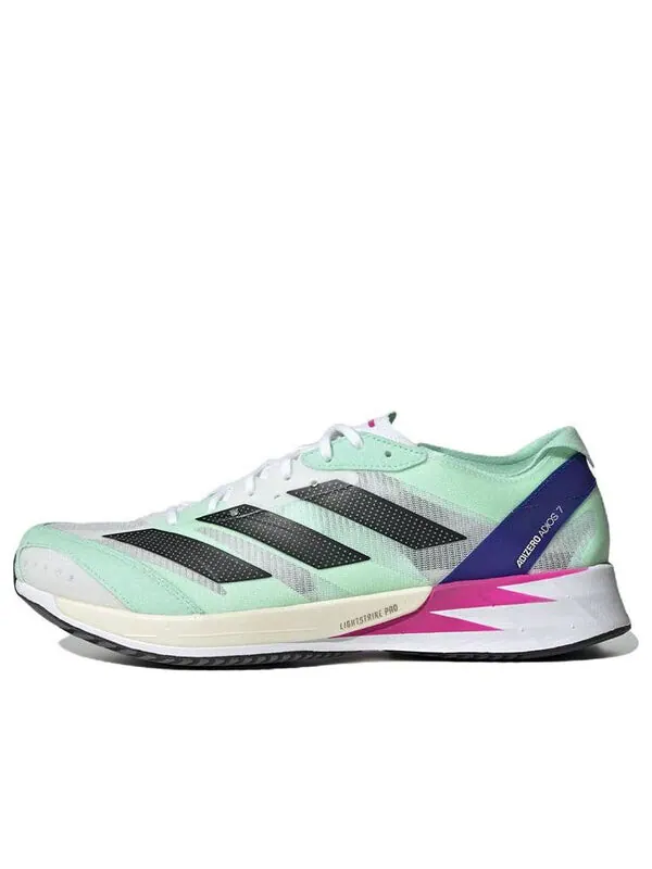 Кроссовки adizero adios 7 Adidas — изображение 1 из 4, зеленый
