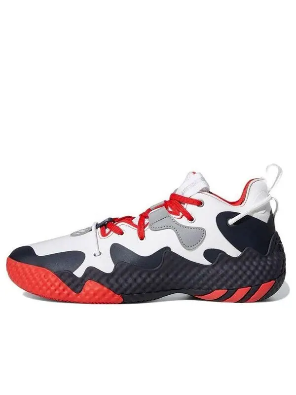 Кроссовки Harden Vol. 6 Adidas — изображение 1 из 4, белый/красный
