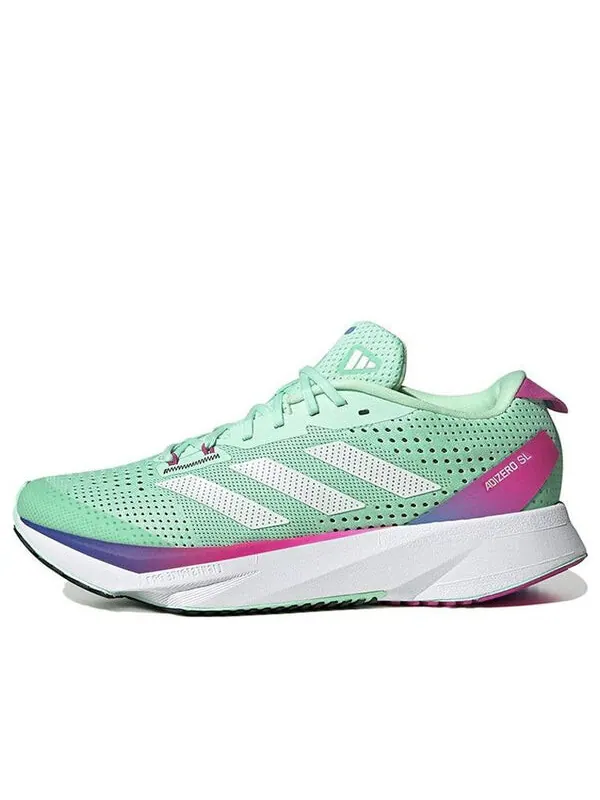 Кроссовки adizero sl Adidas — изображение 1 из 4, зеленый/синий