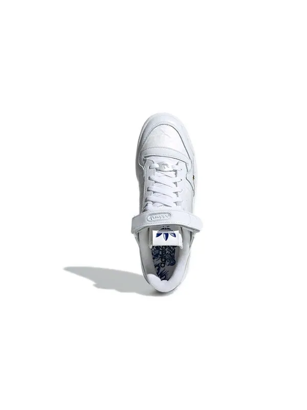 Кроссовки оригиналы форум 84 низкие Adidas — изображение 4 из 4, белый/синий