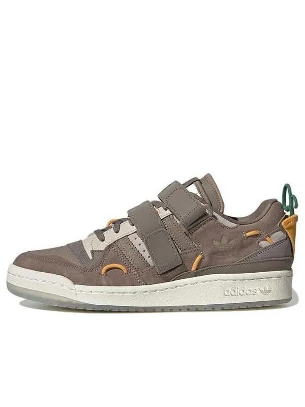 Кроссовки оригиналы форум 84 low x fisn Adidas — изображение 1 из 4, коричневый