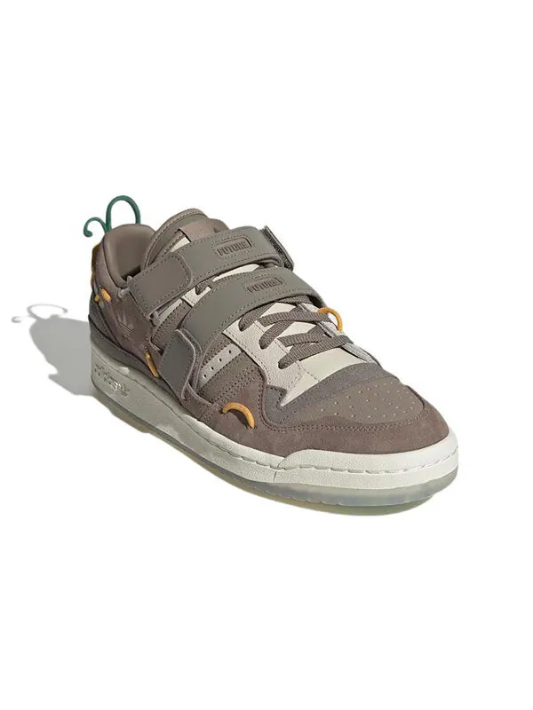 Кроссовки оригиналы форум 84 low x fisn Adidas — изображение 3 из 4, коричневый