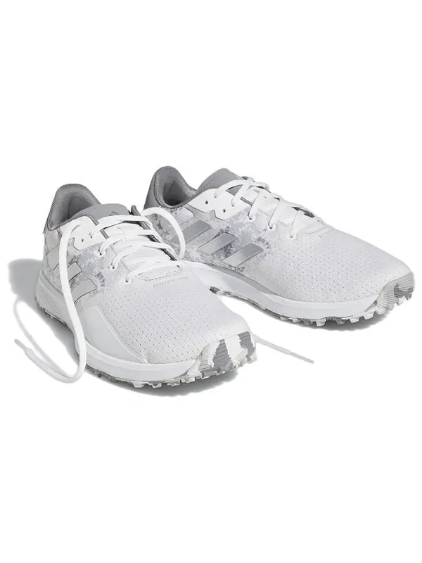 Кроссовки adidas S2G Spikeless Golf 'White Matte Silver' — изображение 3 из 4, белый/серебристый/серый