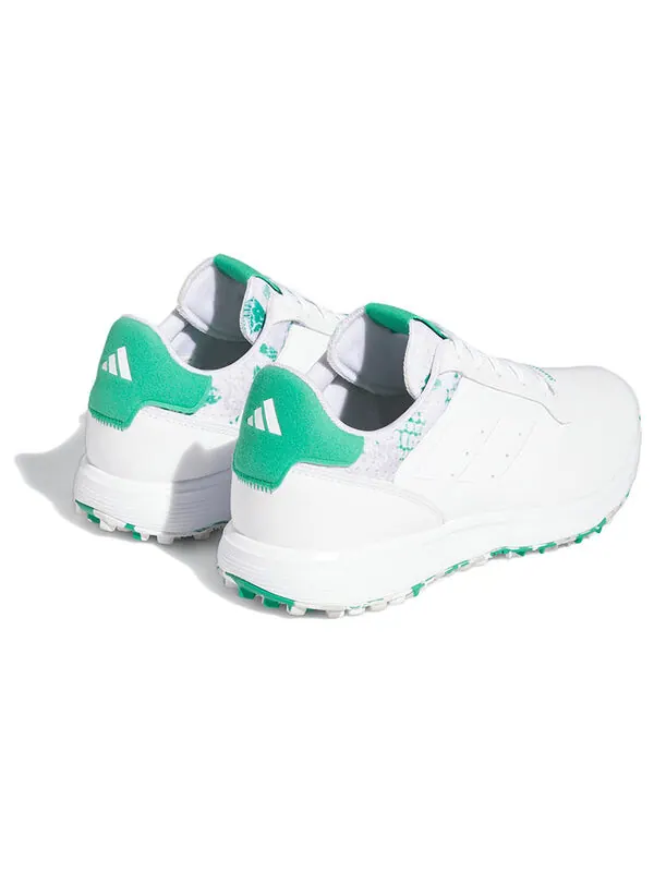 Кроссовки adidas S2G SL Leather 23 Golf 'White Court Green' — изображение 4 из 4, белый/серый/зеленый