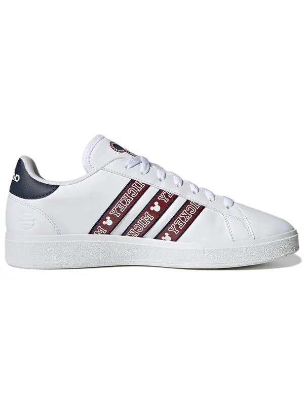Кроссовки neo grand court base 2.0 Adidas — изображение 2 из 4, белый/синий/красный