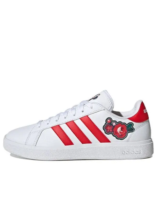 Кроссовки x disney grand court base 2.0 lifestyle shoes Adidas — изображение 1 из 4, белый/красный/красный