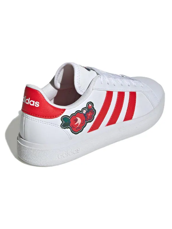 Кроссовки x disney grand court base 2.0 lifestyle shoes Adidas — изображение 4 из 4, белый/красный/красный