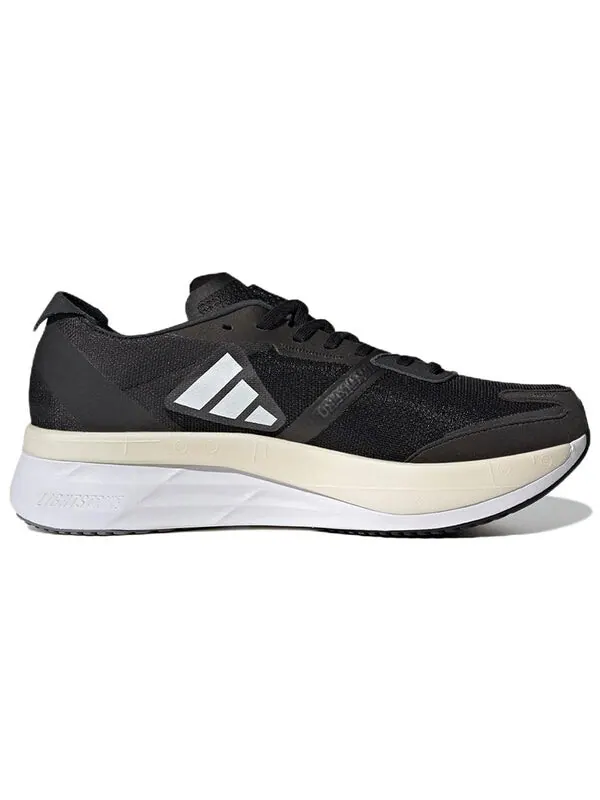 Кроссовки adizero boston 11 широкий Adidas — изображение 2 из 4, черный/белый